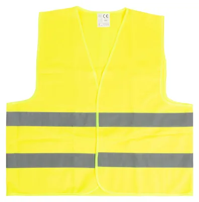 Produktbild von MNC - Gelbe Weste / Gelbe Sicherheitsweste - Erwachsene 1,60 M bis 1,90 M - Verkehrsweste