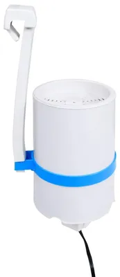 Image de vidaXL Piscine Ecumeur suspendu et pompe avec adaptateur 16 cm Plastique
