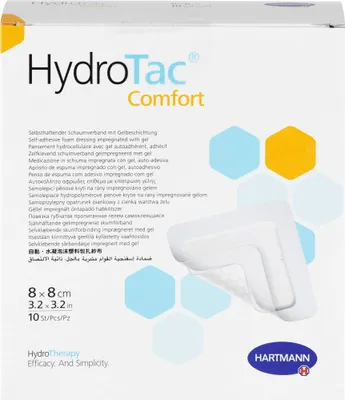 Produktbild von HydroTac comfort Schaumverband, 10 St VER