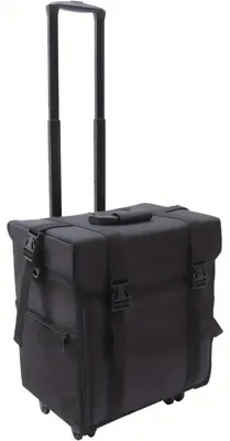 Immagine prodotto di Carrello per trucchi - Valigetta da trucco - Organizzatore per cosmetici - Trolley da viaggio - Valigia da viaggio - Ruote removibili