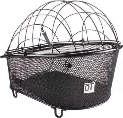 Obrázek produktu pro Koš QT Cycle Tech Animal Siena 2.0 - na zadní nosič, s ochranou klecí, černá