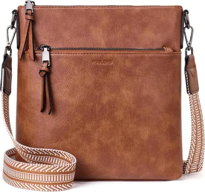 Obrázek produktu pro Dámská střední taška přes rameno z veganské kůže RFID crossbody bag