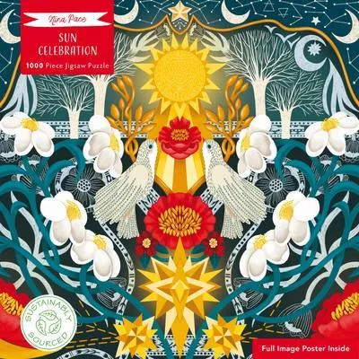 Immagine prodotto di Adult Sustainable Jigsaw Puzzle Nina Pace: Sun Celebration