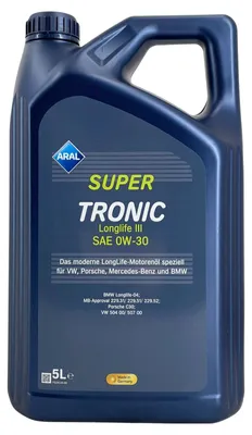 Produktbild von Aral SuperTronic LL III/3 0W-30 5 Liter (160EC7)