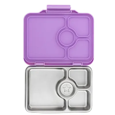 Produktbild von Yumbox Brotdose Edelstahl 4-Fächer Bento auslaufsicher