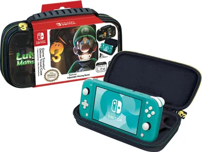 Zdjęcie produktu dla Bigben Interactive NLS148L, Etui kieszeniowe, Nintendo, Czarny, Nintendo Switch Lite, Odporny na kurz, Odporny na zadrapania, Odporny na wstrząsy, Zamek