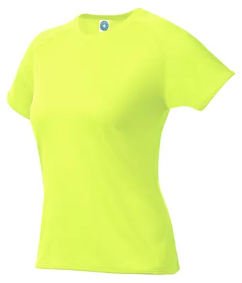 Produktbild von Starworld - T-Shirt für Damen - Sport LT3315 (M) (Fluoreszierendes Gelb)