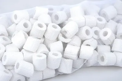 Produktbild von 120 Keramikringe – Hochwertiges Filtermaterial für Aquarien und Teichfilter