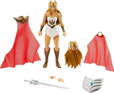 Produktbild von Mattel Masters of the Universe New Eternia Masterverse Actionfigur 2022 Deluxe She-Ra 18 cm MATTHDR61