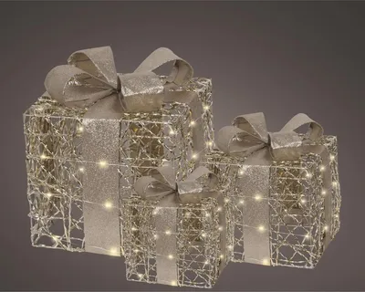 Zdjęcie produktu dla Pudełko upominkowe Micro LED 25x25x30cm