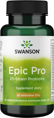 Produktbild von Swanson Epic-Pro 25-Stämme Probiotikum 30 vegane Kapseln