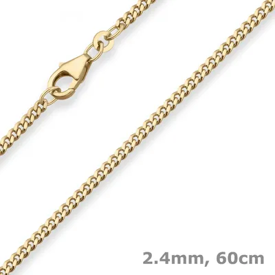 2-4mm-Panzerkette-aus-585-Gelbgold-60cm