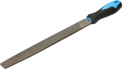 Produktbild von KOTARBAU® Werkstatt-Flachfeile 250 mm für Metall mit Profiliertem Griff Werkstattfeile Flach