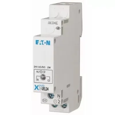 Obrázok produktu pre Kontrolka Eaton s jedným svetlom, 24AC/DC, červená/zelená Y7-284924 (Y7-284924)