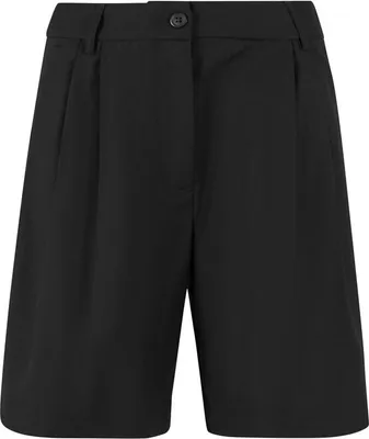 Produktbild von Urban Classics Short Damen Ladies Pleated Bermuda Shorts schwarz 28
