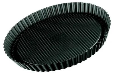 Produktbild von Obstbodenform 28 cm, Tortenboden Backform, antihaftbeschichtet, Wellenrand, gleichmäßige Bräunung
