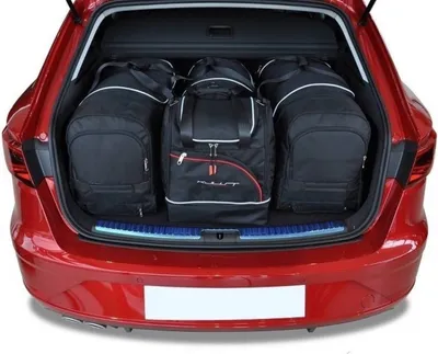 Produktbild von Seat Leon St 2013-2020 Kofferraumtaschen Set 4 Stk