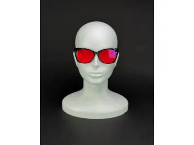 Produktbild von SLEEP-3W elegante Damen-Blaulichtschutzbrille - rot