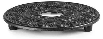 Productafbeelding van Ibili-Oriental theekransje, gietijzer, 16x1,5 cm, zwart