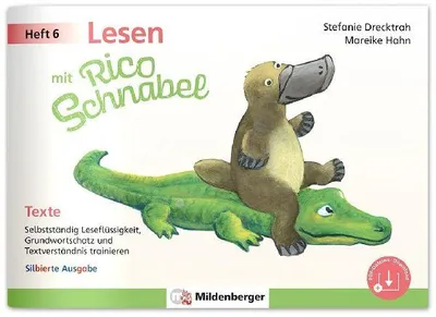 Produktbild von Lesen mit Rico Schnabel, Heft 6: Texte - silbierte Ausgabe