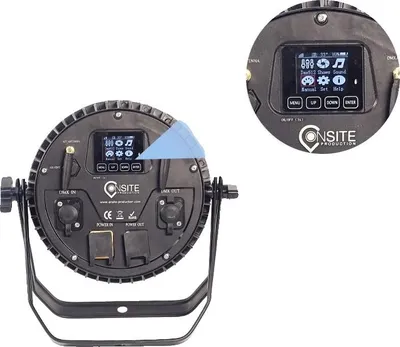 Obrázek produktu pro LED parní světlo, IP65 vodotěsné, ovládání DMX512, dotykové, EU zástrčka