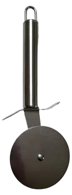 Pizzaschneider Edelstahl, 10 x 25 x 18 cm, silber