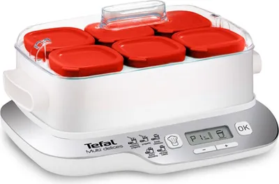 Immagine prodotto di Yogurtiera 6 vasetti da 140ml 450w Tefal YG660132