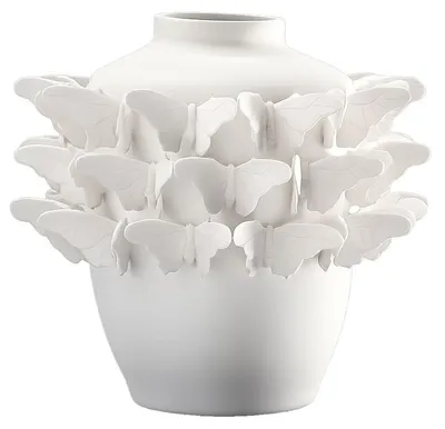 Produktbild von Werner Voß Vase Schmetterling Steingut (28cm)