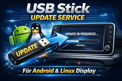 Produktbild von USB Update-Stick Service für Android & Linux Display