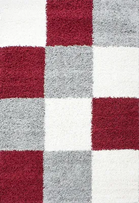 Produktbild von Hochflor Teppich LIFE Rot 200 cm x 290 cm