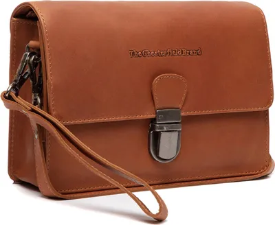 Produktbild von The Chesterfield Brand Umhängetasche Schultertasche Lucca Crossover Bag Cognac braun