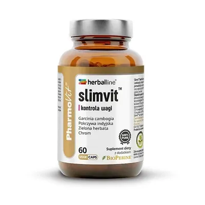 Immagine prodotto di Pharmovit Slimvit Herballine 60 capsule per il dimagrimento