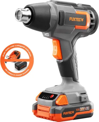 Zdjęcie produktu dla Akumulatorowa opalarka FUXTEC 20V E1HLP20, do 550°C, bez akumulatora