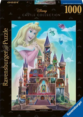 Produktbild von Disney Castle Collection Puzzle Aurora (Dornröschen) (1000 Teile)