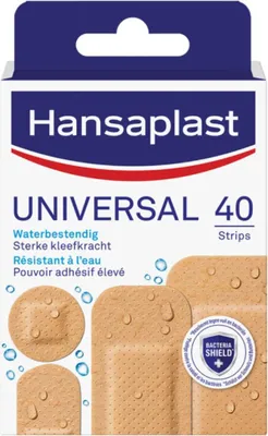 Produktbild von Hansaplast - Universalpflaster - Wundversorgung - 40 Pflaster - 1 Stück