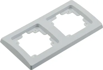 Produktbild von DELPHI 2-fach Rahmen weiß