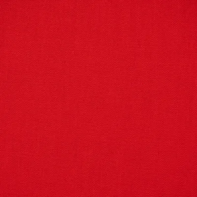 Produktbild von Baumwollstoff Meterware Dekostoff Canvas einfarbig tomatenrot 1,4m