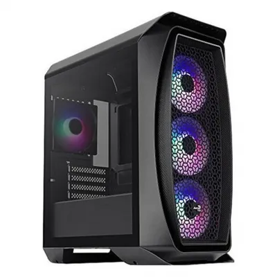 Produktbild von Mini-Tower Rechner Mikro ATX / ITX Aerocool Mini Frost Schwarz