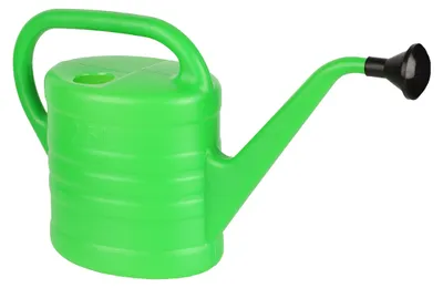 Produktbild von Garronda Gießkanne Gartengießkanne für Außenbereich, Bewässerung, Kunststoff Gießkannen, Giesskanne Garten Wasserspender, Gießkanne Klein GD-0044 (Grün, 2,5 Liter)