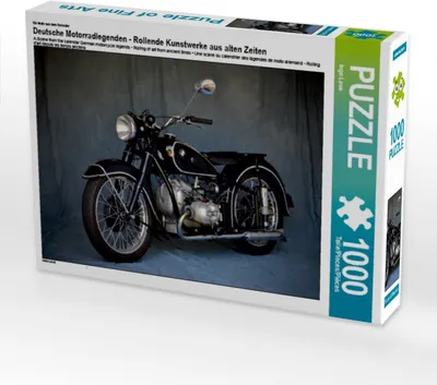 Produktbild von Calvendo Ein Motiv aus dem Kalender Deutsche Motorradlegenden - Rollende Kunstwerke aus alten Zeiten 1000 Teile Puzzle quer 640x480mm, Laue Ingo; 7442633
