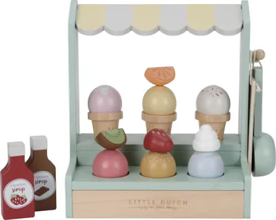 Produktbild von Kleiner holländischer Spielzeug-Eiscreme-Stand
