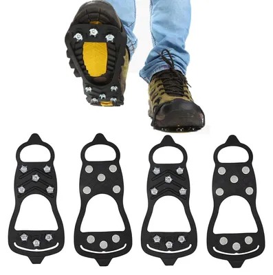 Immagine prodotto di Solidchoice - Ramponcini unisex per ghiaccio e neve, con 11 punte