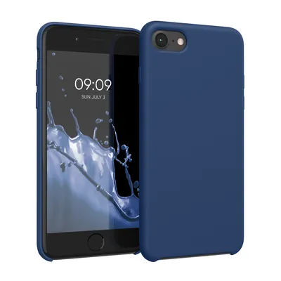 Produktbild von kwmobile 40225.116, Hauthülle, Apple, iPhone 7/8, 11,9 cm (4.7"), Navy