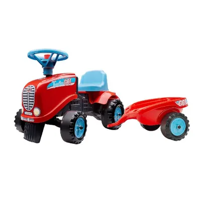 Immagine prodotto di Trattore cavalcabile Falk Go! Con rimorchio rosso 1-3 anni