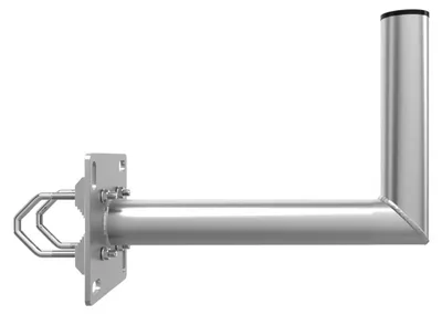 Produktbild von PremiumX 35cm Balkon-Ausleger ALU Geländer Rohr-Halterung für SAT Antenne