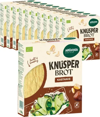 Produktbild von Knusperbrot Kastanie, 12x 100 g