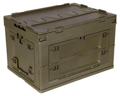 Produktbild von Faltbare Kunststoffbox 60 l oliv