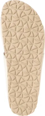 Produktbild von Tamaris Damen Pantolette Zweiriemer aus Leder mit Tieffußbett 1-27543-42, Größe:42 EU, Farbe:Weiß