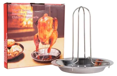 Immagine prodotto di INF Teglia Pollo Acciaio al carbonio Argento 17.5x17.5x3cm Forno