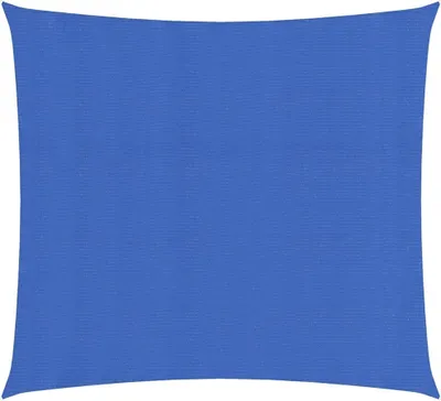 Image de Voile d'ombrage 160 g/m² Bleu 2,5x2,5 m PEHD